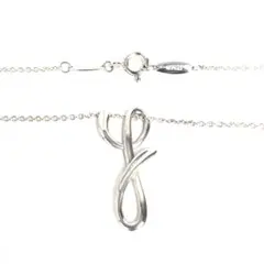 Tiffany ティファニー イニシャル y ネックレス 925 アルファベット