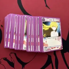 ユニオンアリーナ　物語シリーズ　紫　デッキパーツ