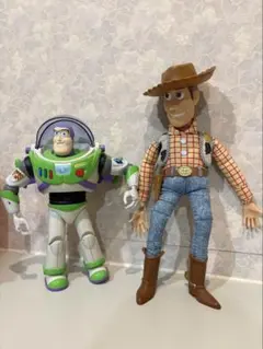 トイストーリー ウッディ バズ フィギュア 可動確認済 セット