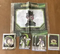 ツイステ リリア マルチクロス おめかしバースデー 缶バッジ ヴァイス カード