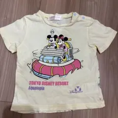 90 子供服　ディズニー　アクアトピア　Tシャツ　半袖　夏服　ディズニーリゾートのサムネイル