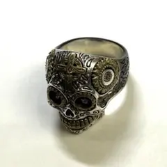 g.v. スカルリング メキシカン シュガースカル シルバー925 - メルカリ