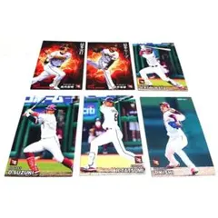 ☆2023☆カルビー プロ野球カード☆東北楽天ゴールデンイーグルス☆6枚セット☆