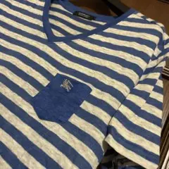 BURBERRY BLACK LABEL 高級ボーダーカットソー ¥5999→現のサムネイル