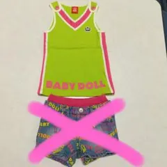 BABY DOLL ノースリーブワンピース