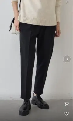 新品タグ付✨BEARDSLEY トラックパンツ ドロスト ブラック - メルカリ