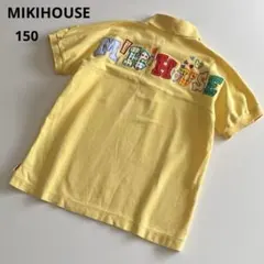 ミキハウス　半袖　シャツ　ポロシャツ　ビッグ　ロゴ　春　夏