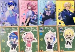 にじさんじ セブンイレブン  オリジナルステッカー 全4種 カード＆ステッカー