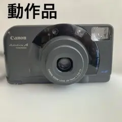 『動作確認済み』Canon AutoboyS PANORAMA ブラック 完動品 中古】Canon キヤノン Autoboy S PANORAMA コンパクトフィルム