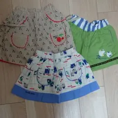 プチジャム スカート ショートパンツ 95 100