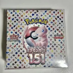 ポケモンカードゲーム 151 BOX シュリンク付き 未開封（スニダン鑑定済）のサムネイル