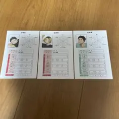 ハイキュー　アニメイト特典　岩泉一　孤爪研磨　福永招平　身体測定