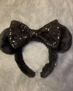 ミッキーマウス風 黒いカチューシャ