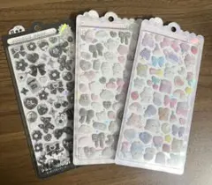 正規品　ボンボンドロップシール　オリジナル3点セット