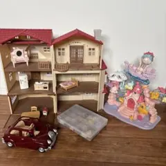 初期 シルバニアファミリー ユニットハウス まとめ売り - メルカリ