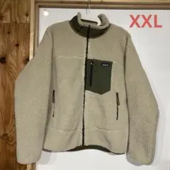 patagonia フリースジャケット ベージュ/オリーブ