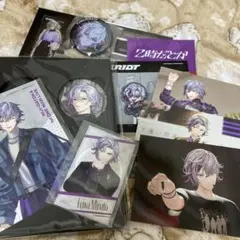 にじさんじ　2時だとか　ブロマイド、クリップ、チェキ　缶バッジ　不破湊