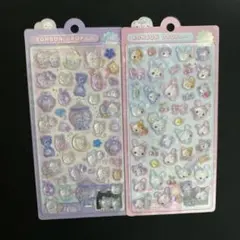 ボンボンドロップシール　ナイトミャウ　キャンディーツインズ