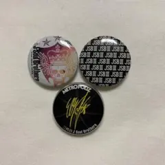 三代目 J SOUL BROTHERS ELLY 缶バッジ 3つセット
