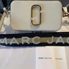 MARC JACOBS ホワイトショルダーバッグ