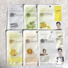 【DERMAL】コラーゲンエッセンスマスク 6種セットのサムネイル