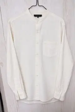 COMME CA ISM クリーム色 長袖シャツ