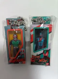 仮面ライダー ソフビチャーム　２個セット　第１号　ゼッツ