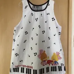 ルルロロエプロン 音符デザイン