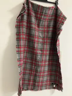 JUNYA WATANABE commedesgarcons チェックマフラー トリココムデギャルソンtricot COMME des GARCONS モヘヤウール