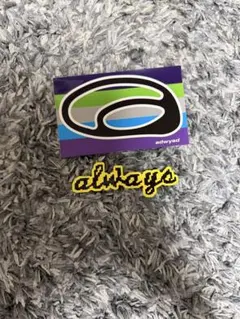always ステッカー 2枚セット