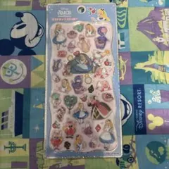 不思議の国のアリス プチドロップステッカー　ボンボンドロップシール　ディズニー