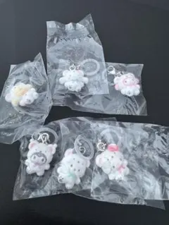 サンリオふわふわスノー　ガチャ6個コンプセット