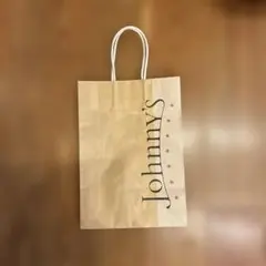 Johnny's 紙袋 中型 星模様