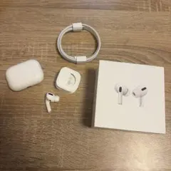 AirPods Pro 第1世代 左耳+充電ケース 外箱+付属品付き