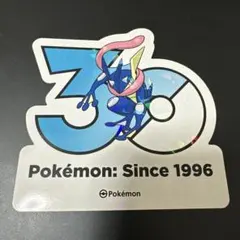 韓国限定】ポケモン 30周年 メガフェスタ ステッカー シャワーズ