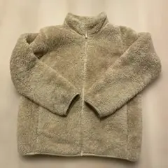 UNIQLO フリースジャケット　ブラウン　140