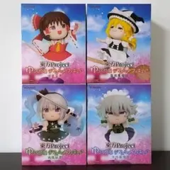 東方Project 霊夢・魔理沙・妖夢・咲夜 フィギュアのサムネイル