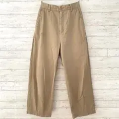 スローブイエナ ワイド パンツ 【S】 チノパン ハイウエスト カジュアル ラフ