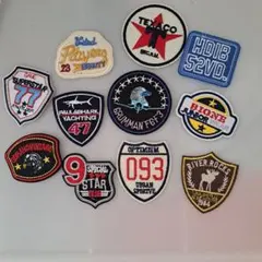 刺繍ワッペン 11枚セット