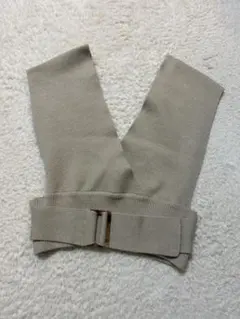 レディースニットベスト MURUA ベージュ