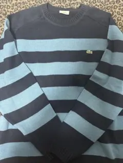 LACOSTE ボーダーニット セーター