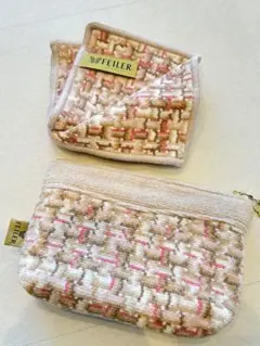 フェイラーポーチandハンカチセット【新品同様】