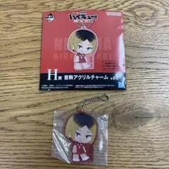 ハイキュー　一番くじ　ゴミ捨て場の決戦　音駒アクリルチャーム　孤爪研磨