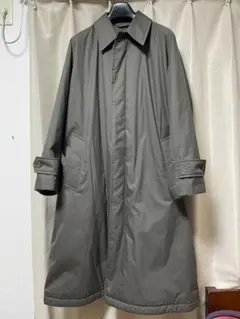 UNIQLO U パデッドステンカラーコート L オリーブ 2023年秋冬モデル