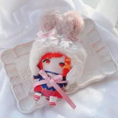 ぬい服 10cmぬい にじぱぺっと うさぎ 帽子