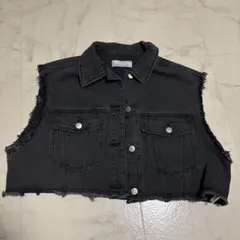DENIM & MILITARY ブラックデニムジャケットのサムネイル