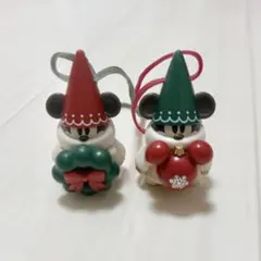 ディズニークリスマス リルリンリン ストラップ 2個セット