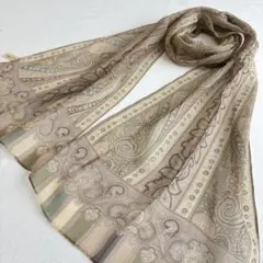3-10.ペイズリー&ボタニカルモチーフ　シルクストール