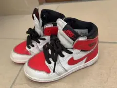 Nike ハイカットスニーカー ホワイト/レッド
