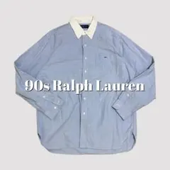 90s Ralph Lauren ヴィンテージクレリックシャツ RPL